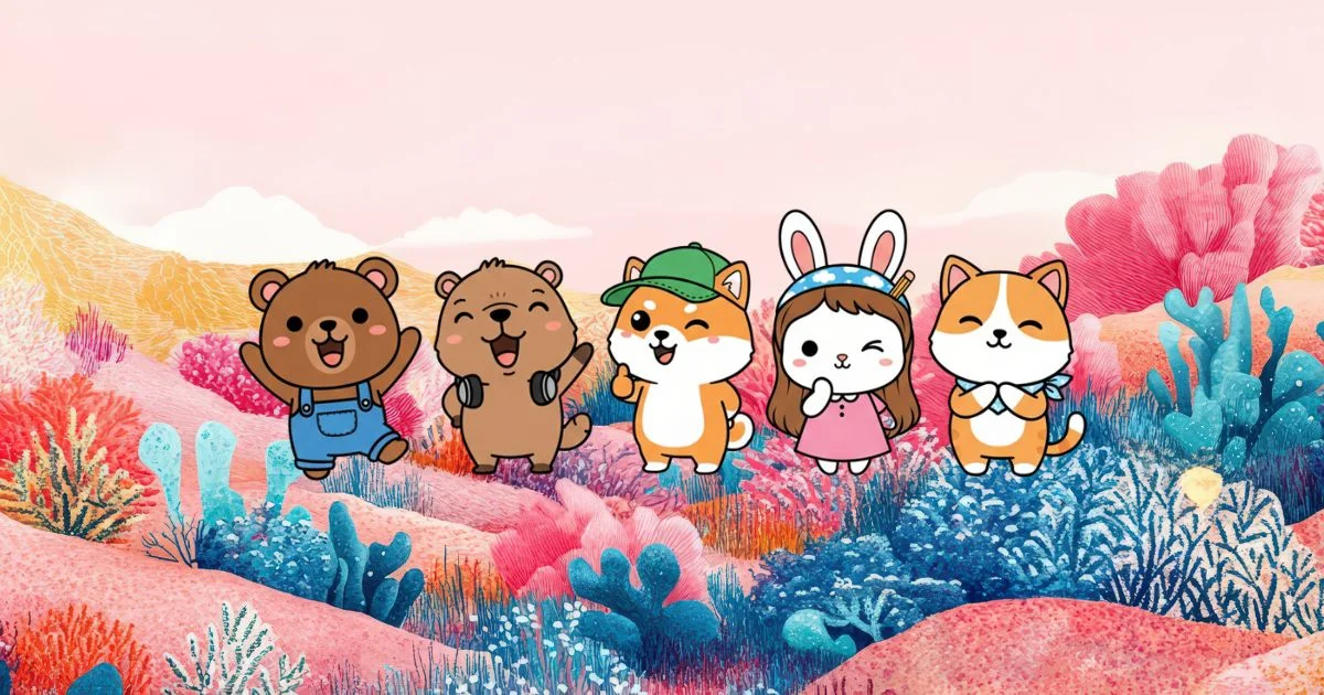 Meet The Stellar Lane Friends: Discover the Magic of Our Characters!